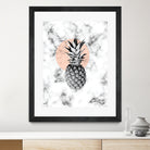 Marble Pineapple 053 by Jelena Obradovic on GIANT ART - white vector illustration