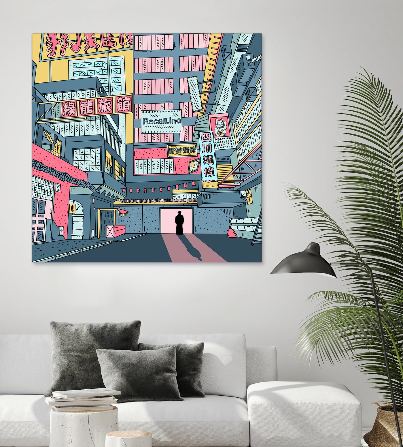 Philip K. Dick's Electric Dream by Alexandra Kalenskaya on GIANT ART - white digital painting