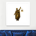 CHANEL OR LOUIS VUITON / LADY OF JUSTICE by Michael Benisty on GIANT ART - white photo illustration