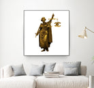 CHANEL OR LOUIS VUITON / LADY OF JUSTICE by Michael Benisty on GIANT ART - white photo illustration