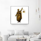 CHANEL OR LOUIS VUITON / LADY OF JUSTICE by Michael Benisty on GIANT ART - white photo illustration