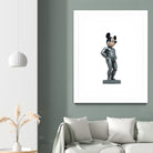 MICKEY MANEKKEN PISS by Michael Benisty on GIANT ART - white photo illustration