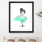 WinterBallerina by Holly Hatam on GIANT ART - blue digital drawing