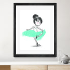 WinterBallerina by Holly Hatam on GIANT ART - blue digital drawing