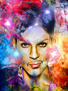 Prince Painted Portrait by Daniel Janda on GIANT ART - black digital painting