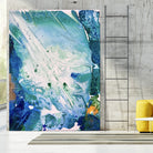 Ocean White by Alicia Jones on GIANT ART - white digital painting