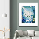 Ocean White by Alicia Jones on GIANT ART - white digital painting