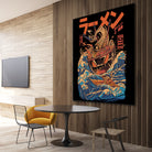 Great Ramen off Kanagawa by Ilustrata design on GIANT ART - white digital drawing