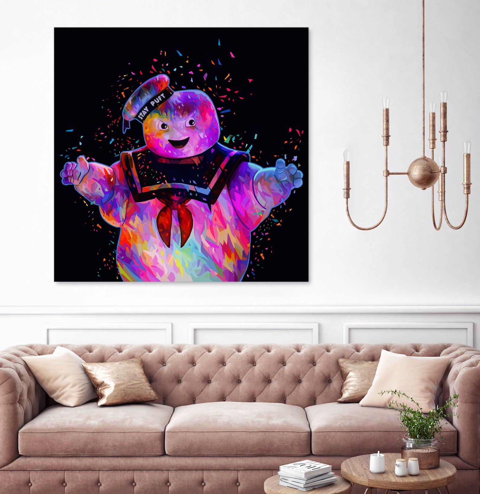 Stay Puft by Alessandro Pautasso on GIANT ART - black digital painting