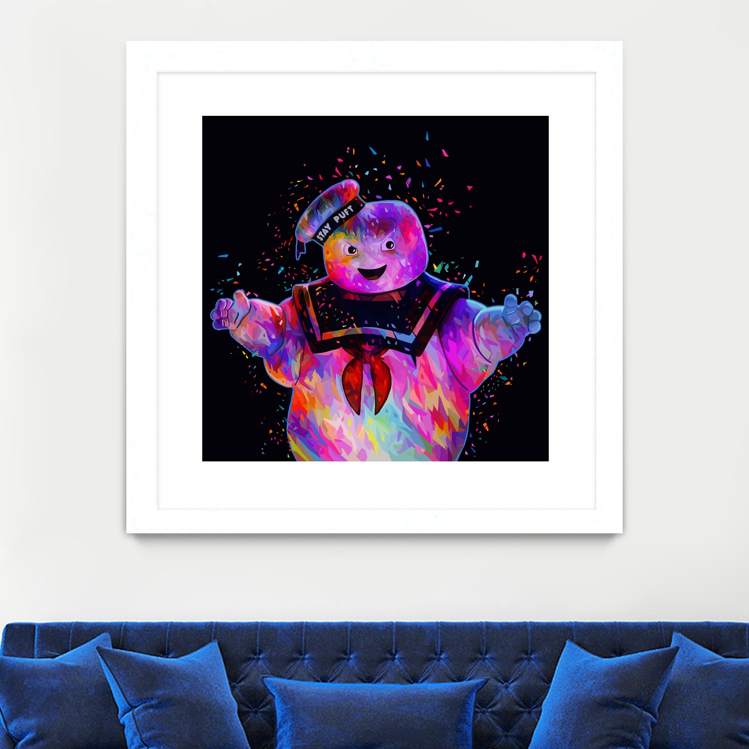 Stay Puft by Alessandro Pautasso on GIANT ART - black digital painting