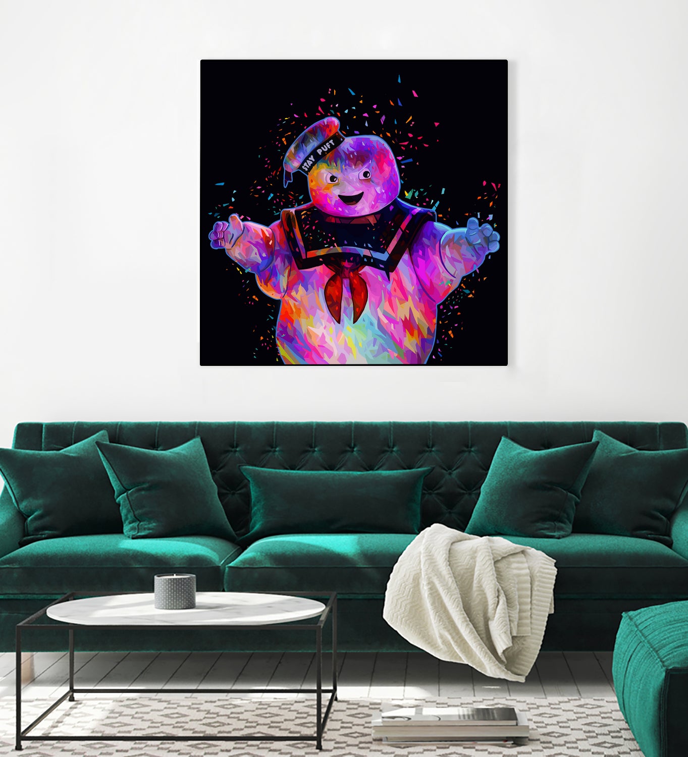 Stay Puft by Alessandro Pautasso on GIANT ART - black digital painting