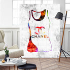 Chanel Shirt by Daniel Janda on GIANT ART - pink mixed media