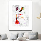 Chanel Shirt by Daniel Janda on GIANT ART - pink mixed media