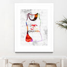 Chanel Shirt by Daniel Janda on GIANT ART - pink mixed media