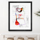 Chanel Shirt by Daniel Janda on GIANT ART - pink mixed media