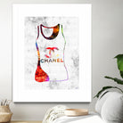 Chanel Shirt by Daniel Janda on GIANT ART - pink mixed media