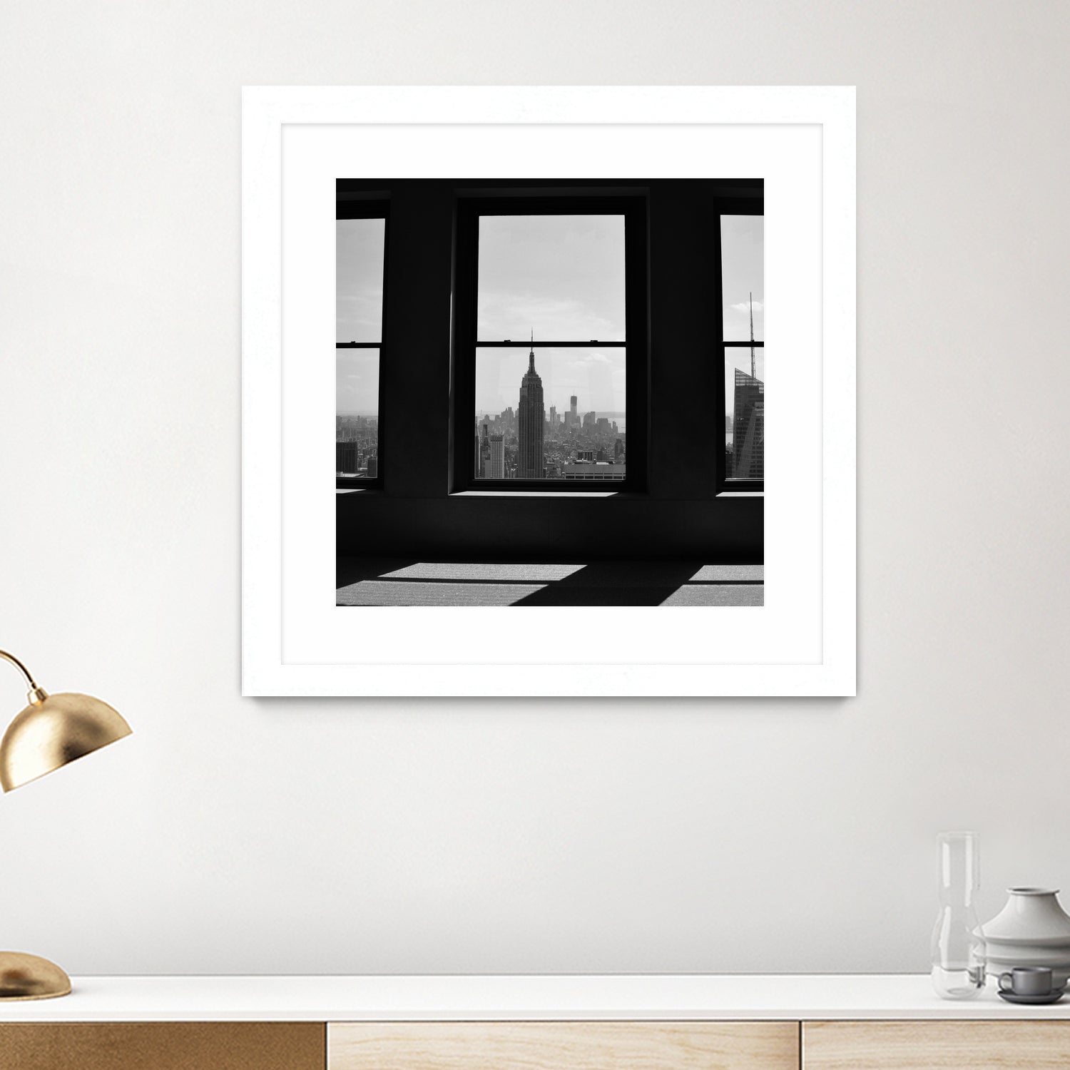 New York window by Irenka Barud on GIANT ART - black photo manipulation