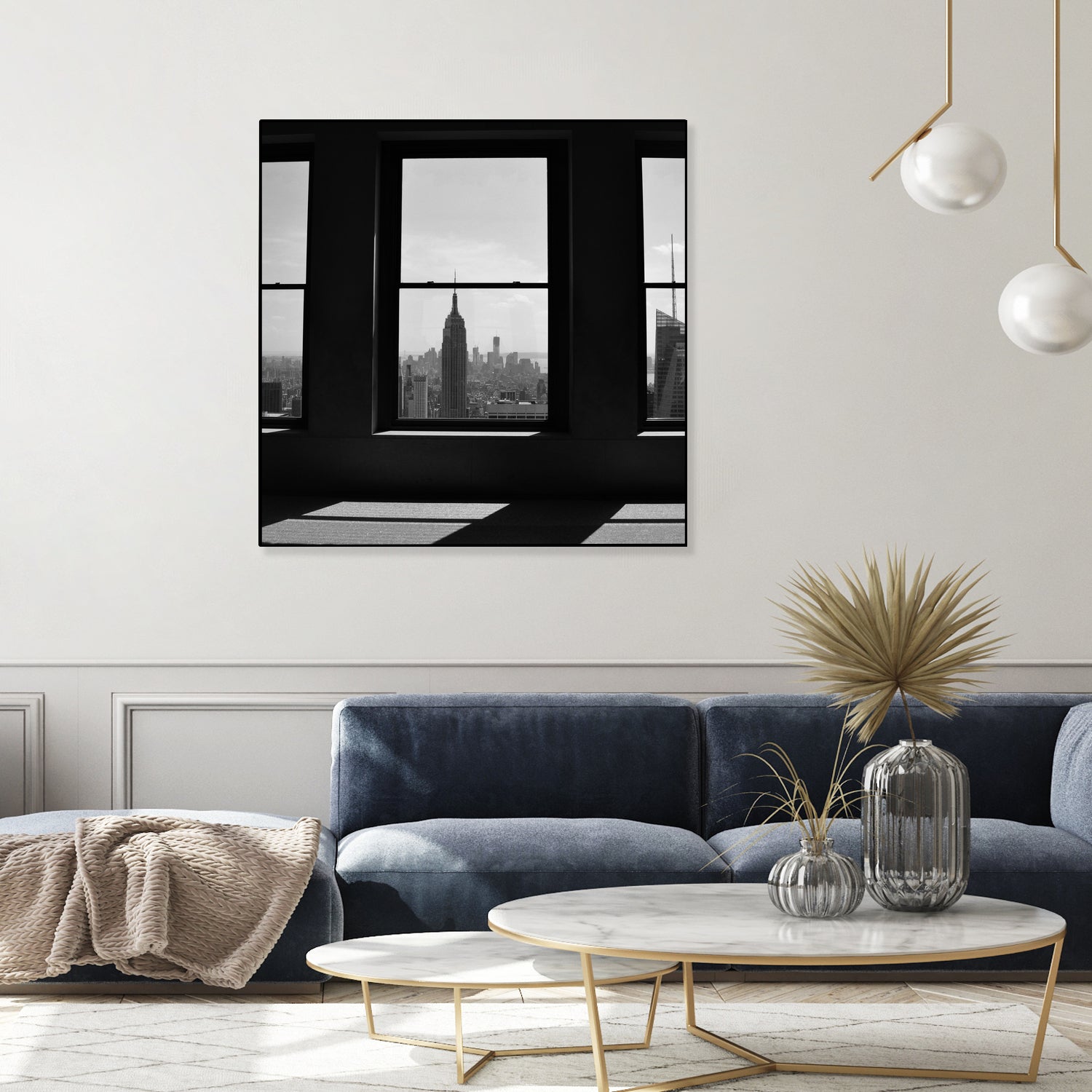 New York window by Irenka Barud on GIANT ART - black photo manipulation