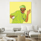 FRESH PRINCE OF BEL AIR by Nurul Aimi Binti Yahaya on GIANT ART - yellow digital drawing