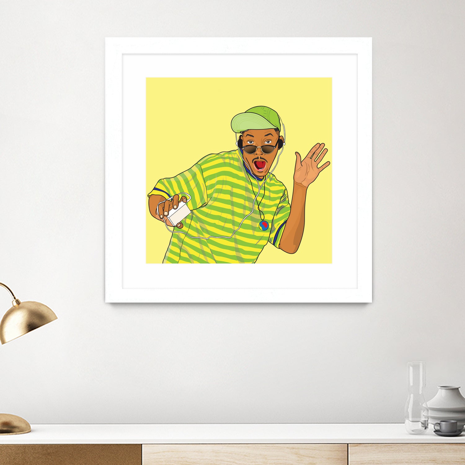 FRESH PRINCE OF BEL AIR by Nurul Aimi Binti Yahaya on GIANT ART - yellow digital drawing