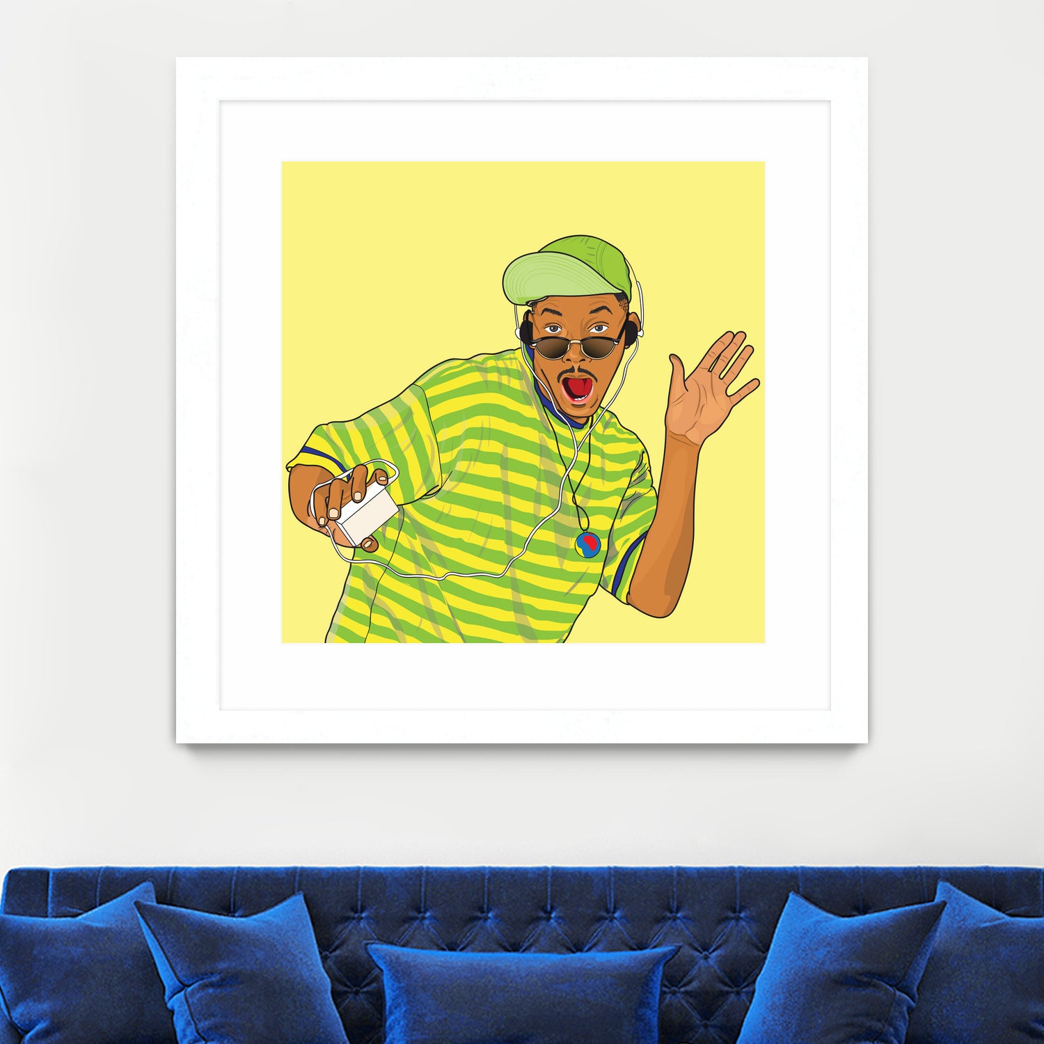 FRESH PRINCE OF BEL AIR by Nurul Aimi Binti Yahaya on GIANT ART - yellow digital drawing