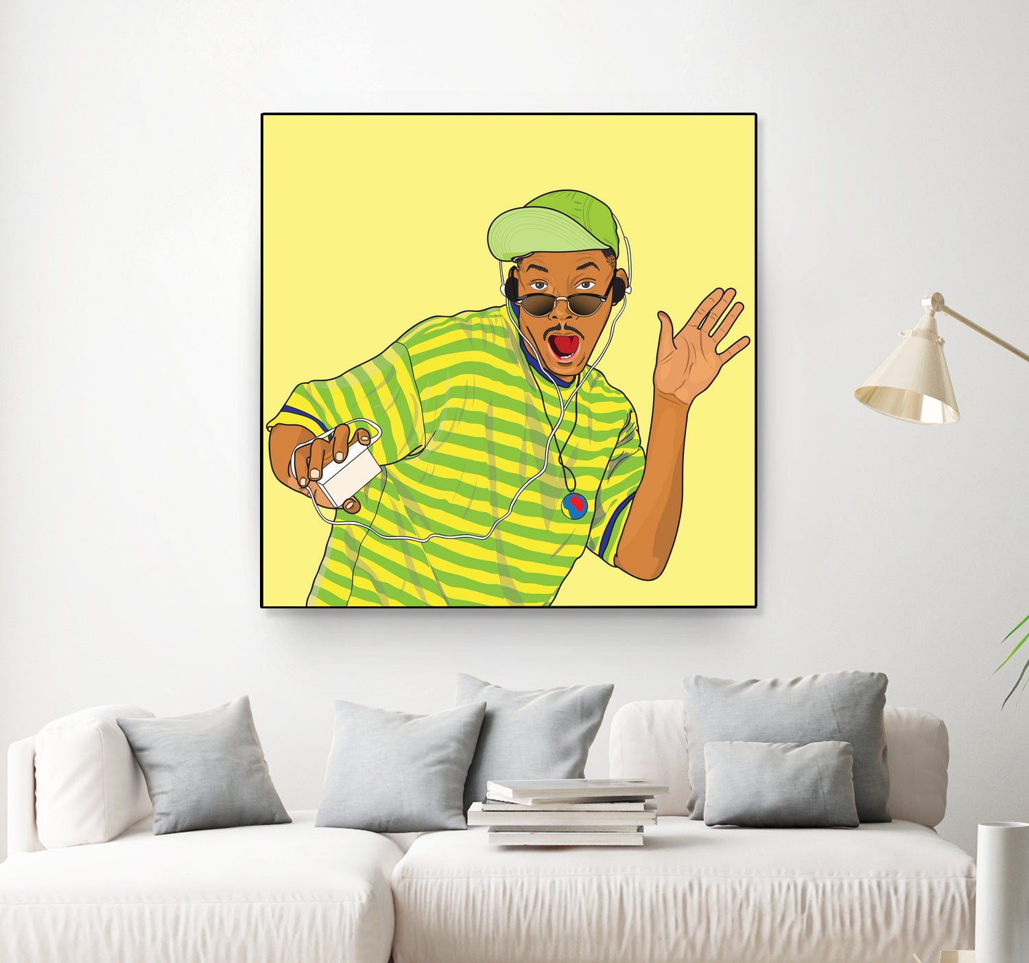 FRESH PRINCE OF BEL AIR by Nurul Aimi Binti Yahaya on GIANT ART - yellow digital drawing