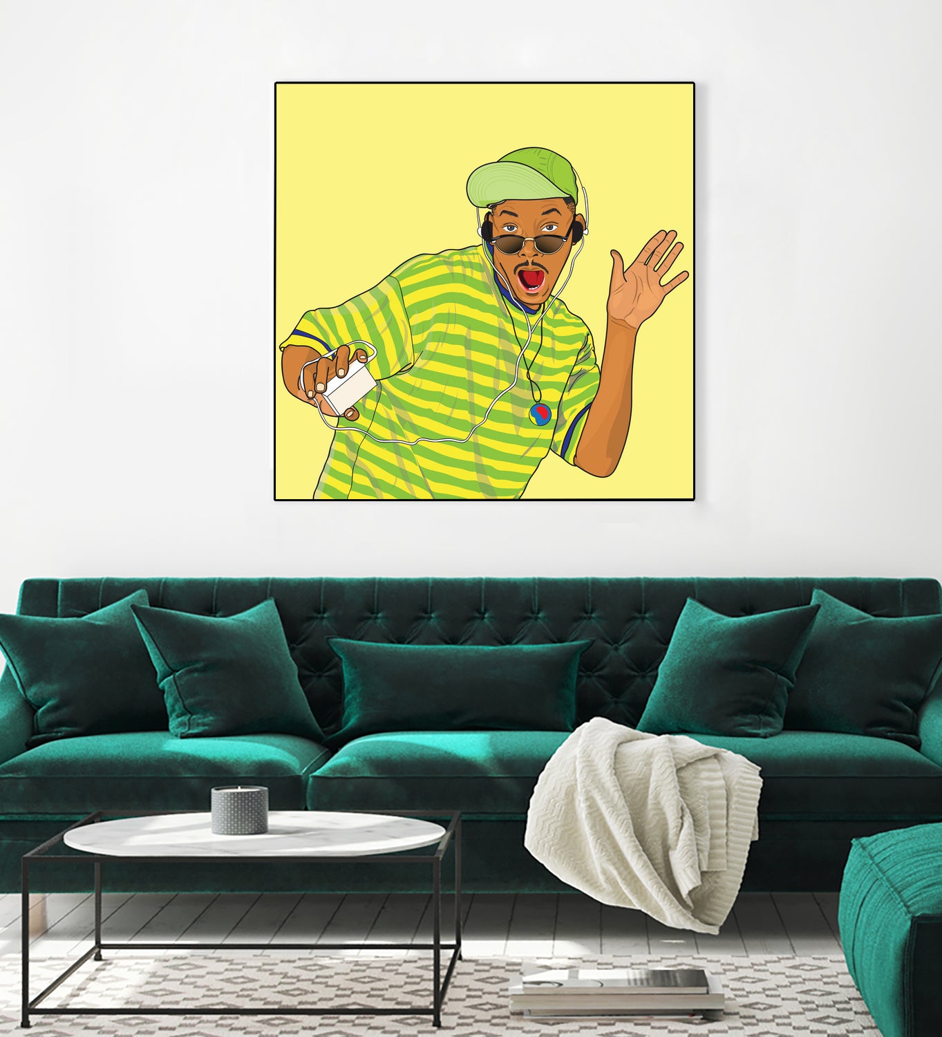 FRESH PRINCE OF BEL AIR by Nurul Aimi Binti Yahaya on GIANT ART - yellow digital drawing