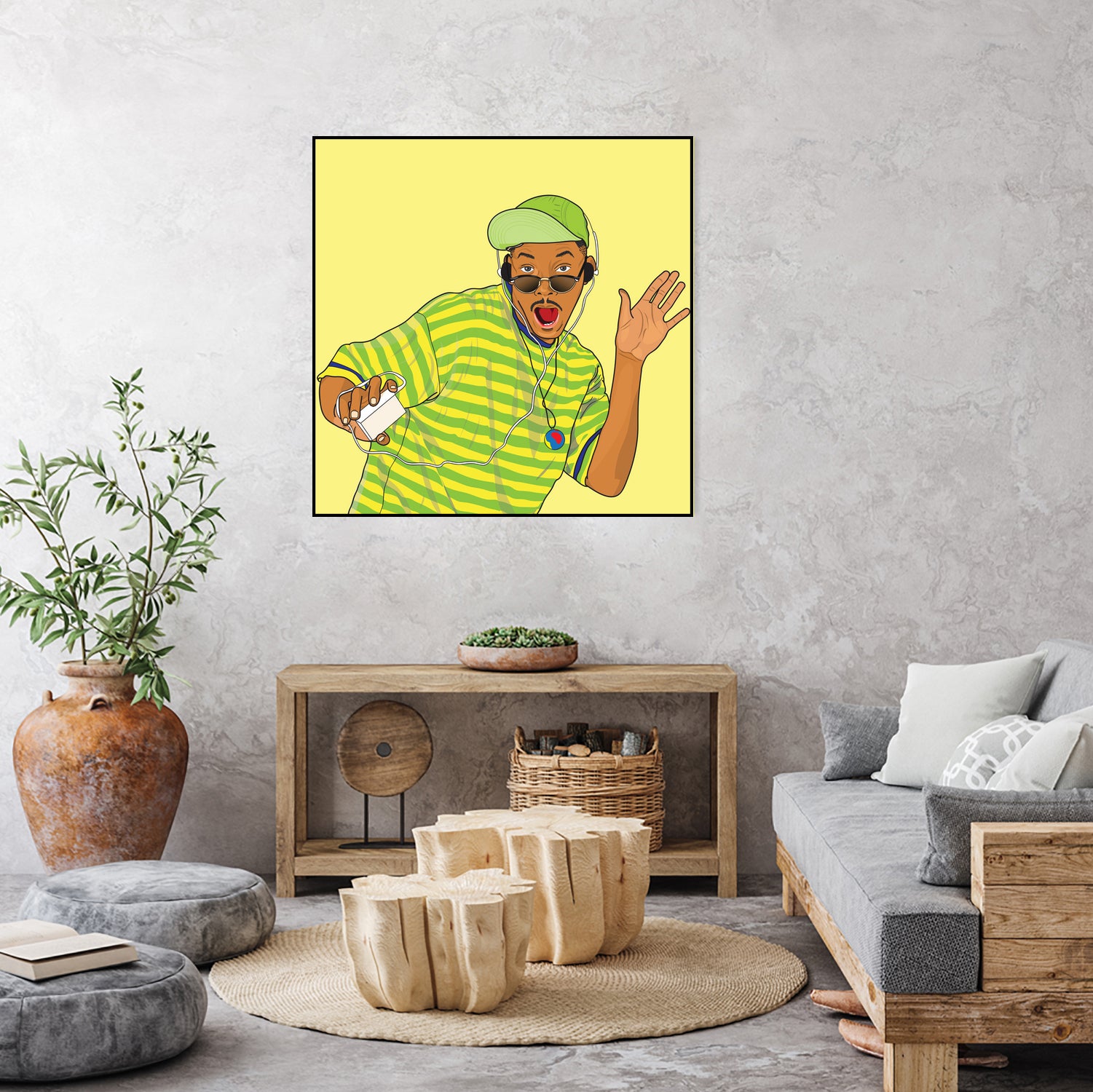 FRESH PRINCE OF BEL AIR by Nurul Aimi Binti Yahaya on GIANT ART - yellow digital drawing