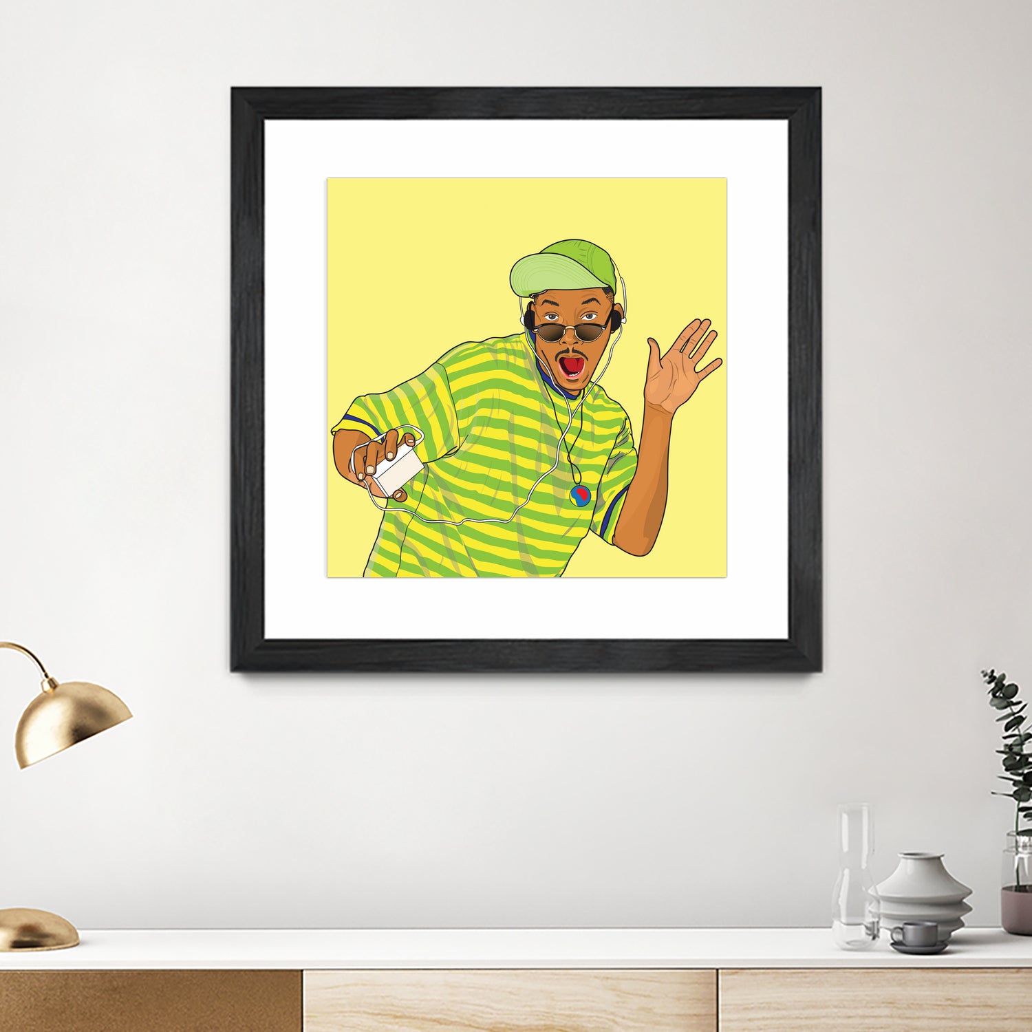 FRESH PRINCE OF BEL AIR by Nurul Aimi Binti Yahaya on GIANT ART - yellow digital drawing