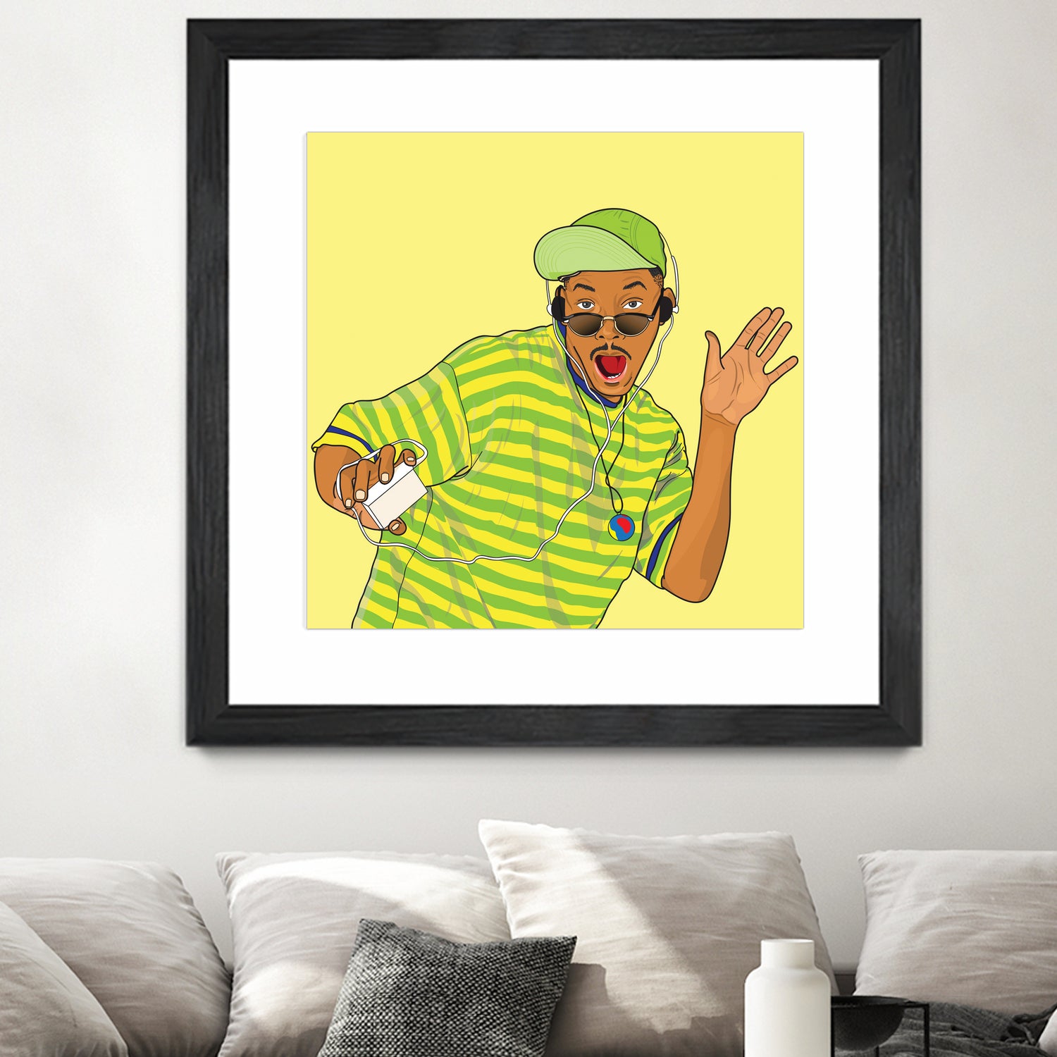 FRESH PRINCE OF BEL AIR by Nurul Aimi Binti Yahaya on GIANT ART - yellow digital drawing