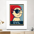 EVIL by Christopher Sanabria on GIANT ART - red digital painting