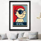 EVIL by Christopher Sanabria on GIANT ART - red digital painting