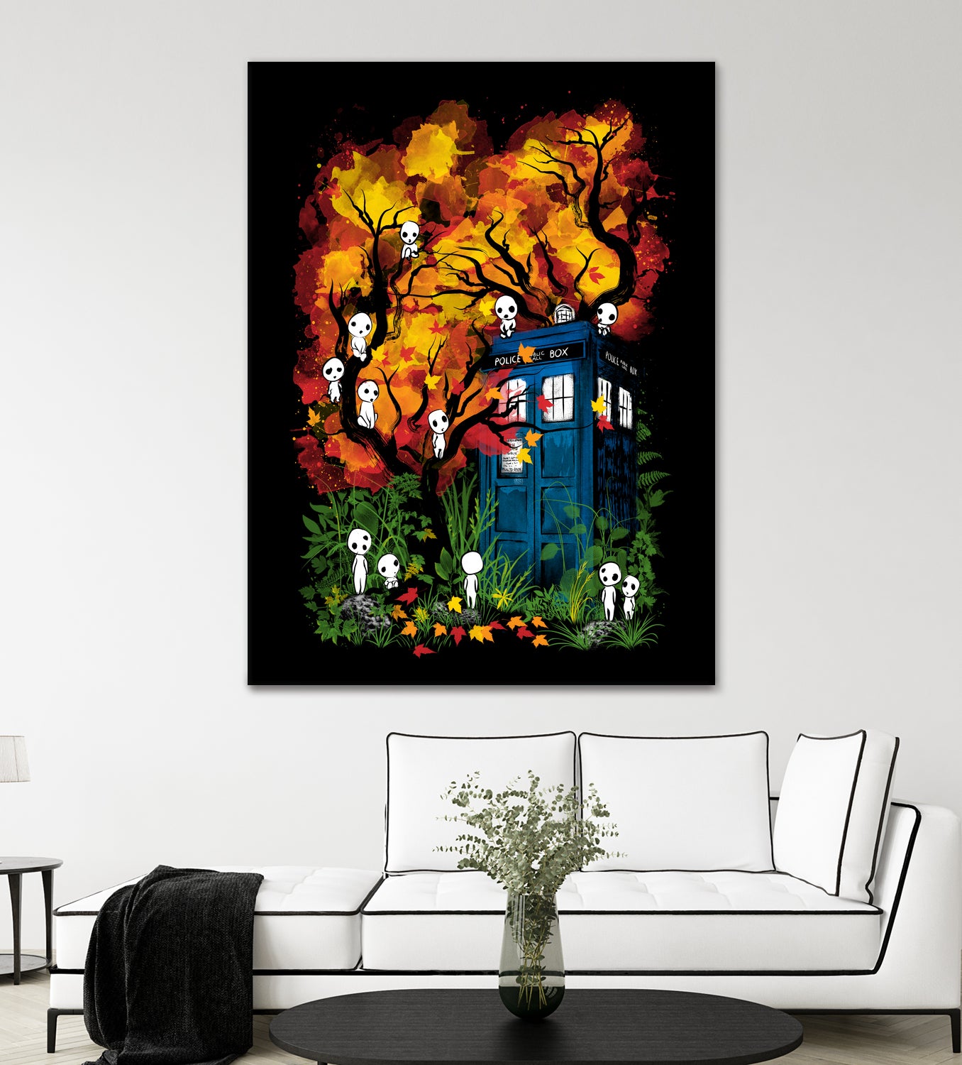 The Doctor in the Forest by Antonio Camarena on GIANT ART - black digital painting