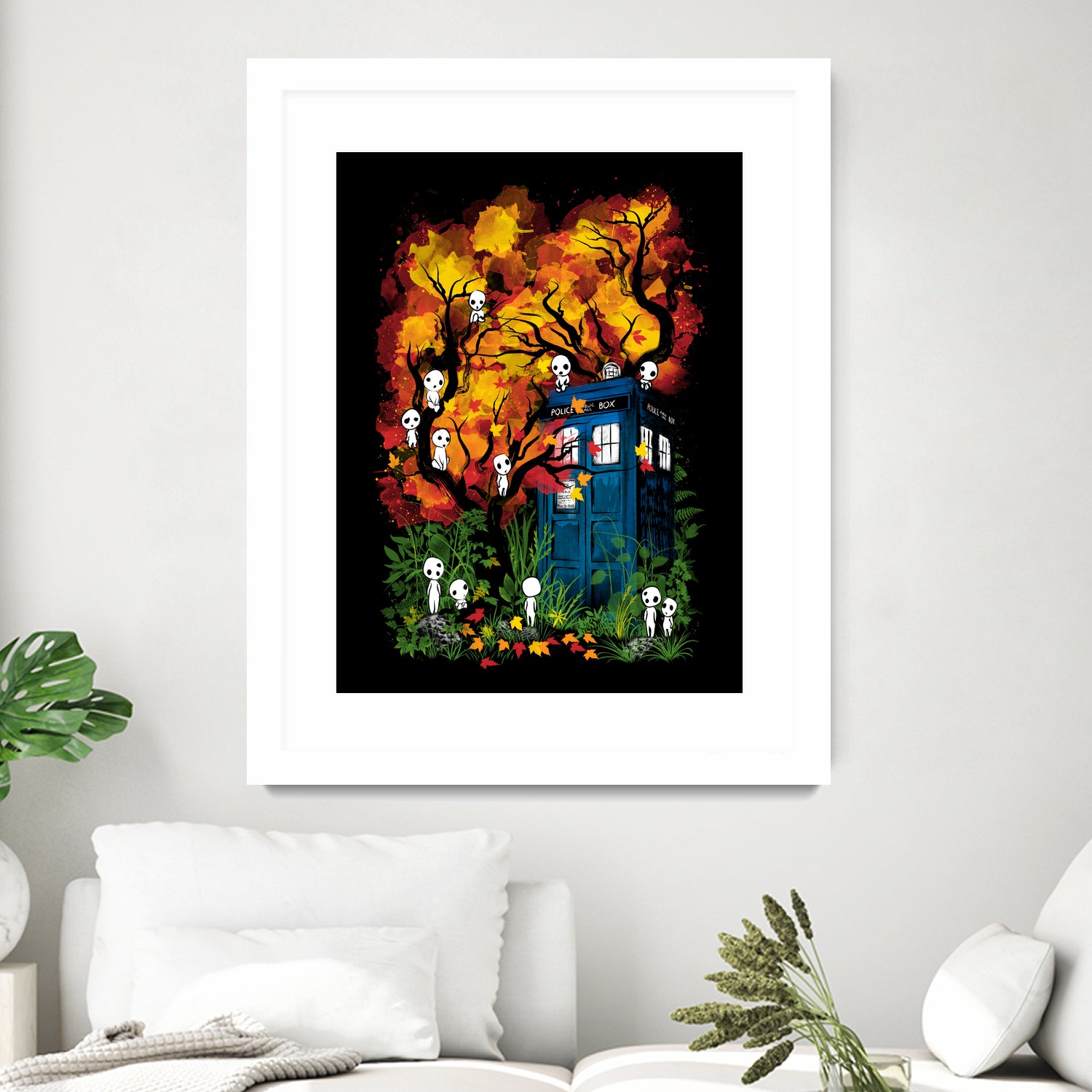 The Doctor in the Forest by Antonio Camarena on GIANT ART - black digital painting