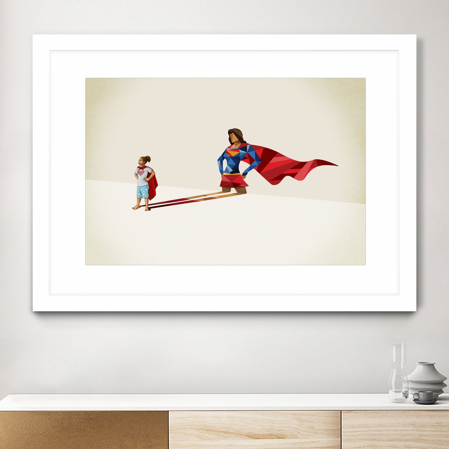 Kid of Steel 2 by Jason Ratliff on GIANT ART - red vector illustration