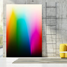 Every Color Rainbow Gradient on Film Stock by William Bottini on GIANT ART - red photo illustration