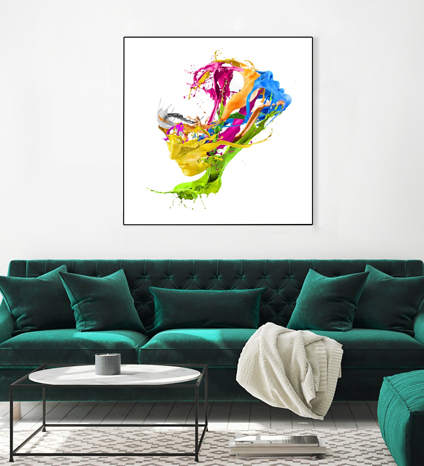 Colors - Unleash by Ferdi Rizkiyanto on GIANT ART - white digital painting