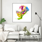 Colors - Unleash by Ferdi Rizkiyanto on GIANT ART - white digital painting