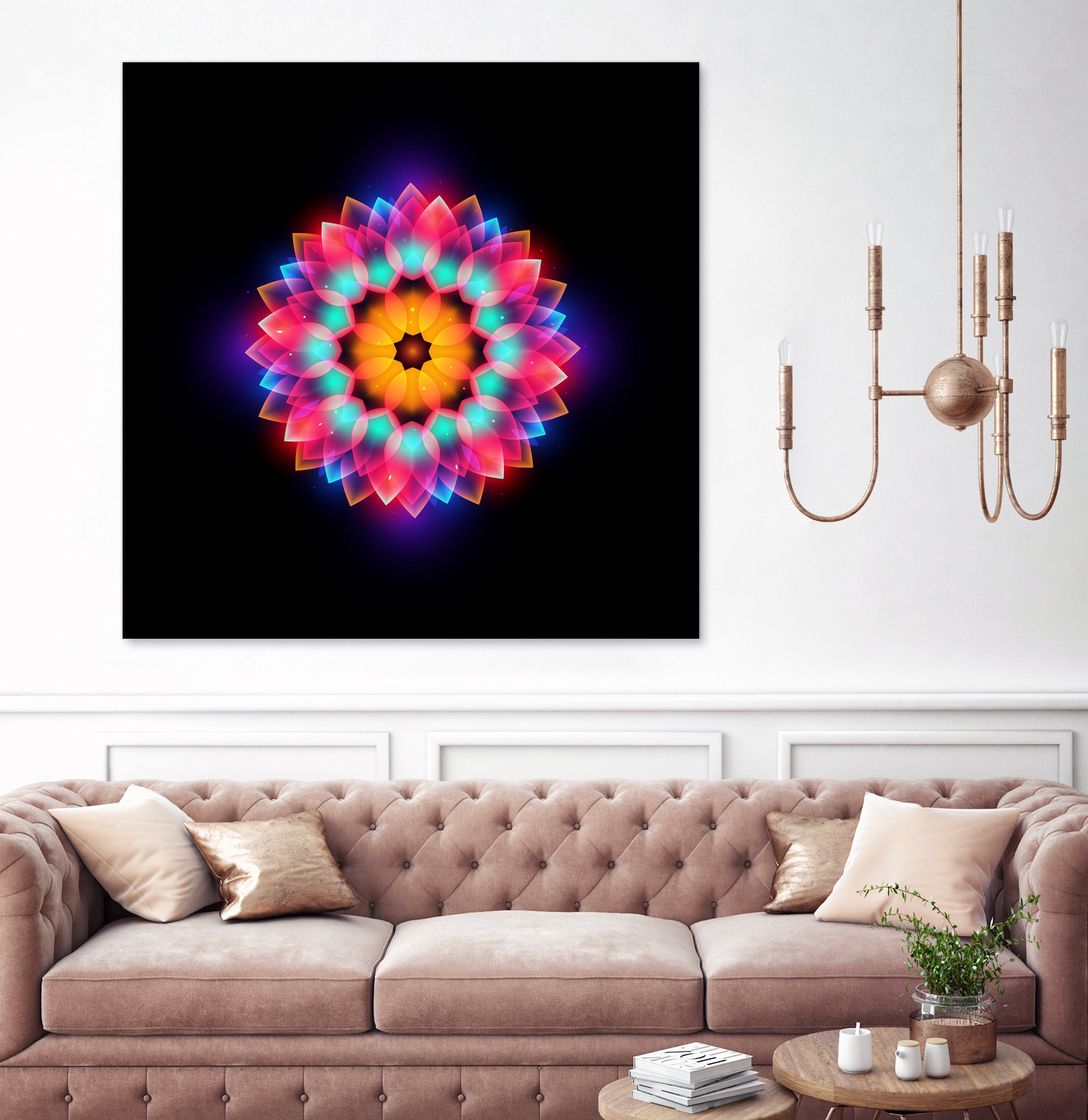 abstract flower3 by Ilya Shapko on GIANT ART - black vector illustration