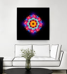 abstract flower3 by Ilya Shapko on GIANT ART - black vector illustration