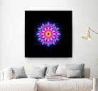 abstract flower1 by Ilya Shapko on GIANT ART - fuchsia vector illustration