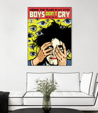 Boys Don't Cry by Bily Mariano da Luz on GIANT ART - yellow digital drawing