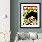 Boys Don't Cry by Bily Mariano da Luz on GIANT ART - yellow digital drawing