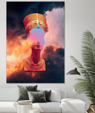 Renna by Dorian Legret on GIANT ART - orange photo manipulation