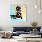 Icarus Descending by michael jon on GIANT ART - pink digital painting