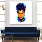 Wayne Static by Ilya Shapko on GIANT ART - blue digital drawing