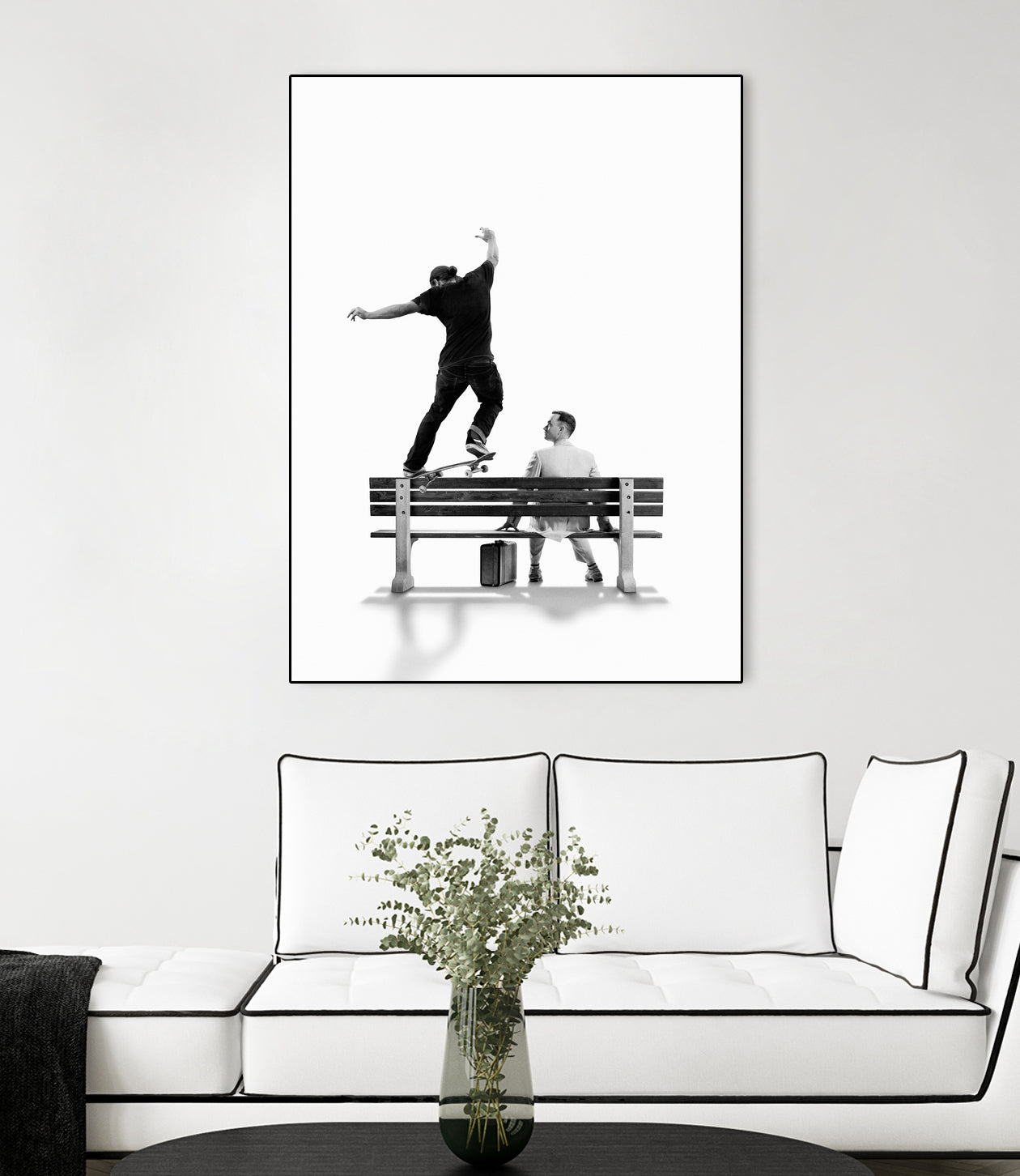 Forrest Gump - BS Crooked by Willian Sanfer on GIANT ART - white photo manipulation