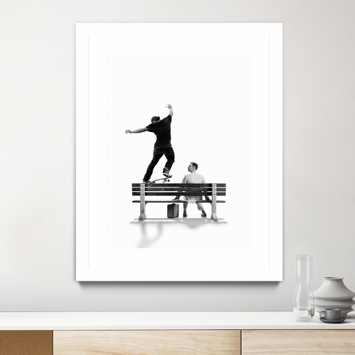 Forrest Gump - BS Crooked by Willian Sanfer on GIANT ART - white photo manipulation