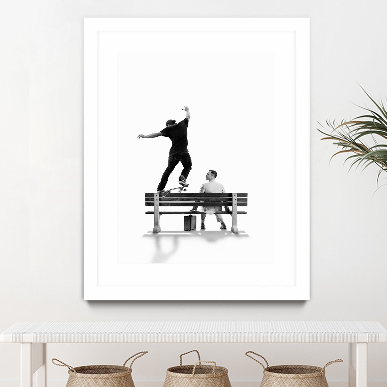 Forrest Gump - BS Crooked by Willian Sanfer on GIANT ART - white photo manipulation