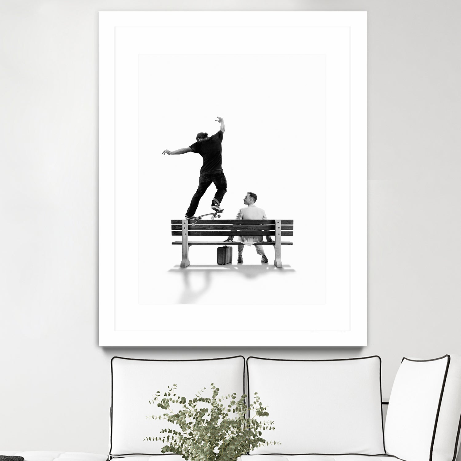 Forrest Gump - BS Crooked by Willian Sanfer on GIANT ART - white photo manipulation